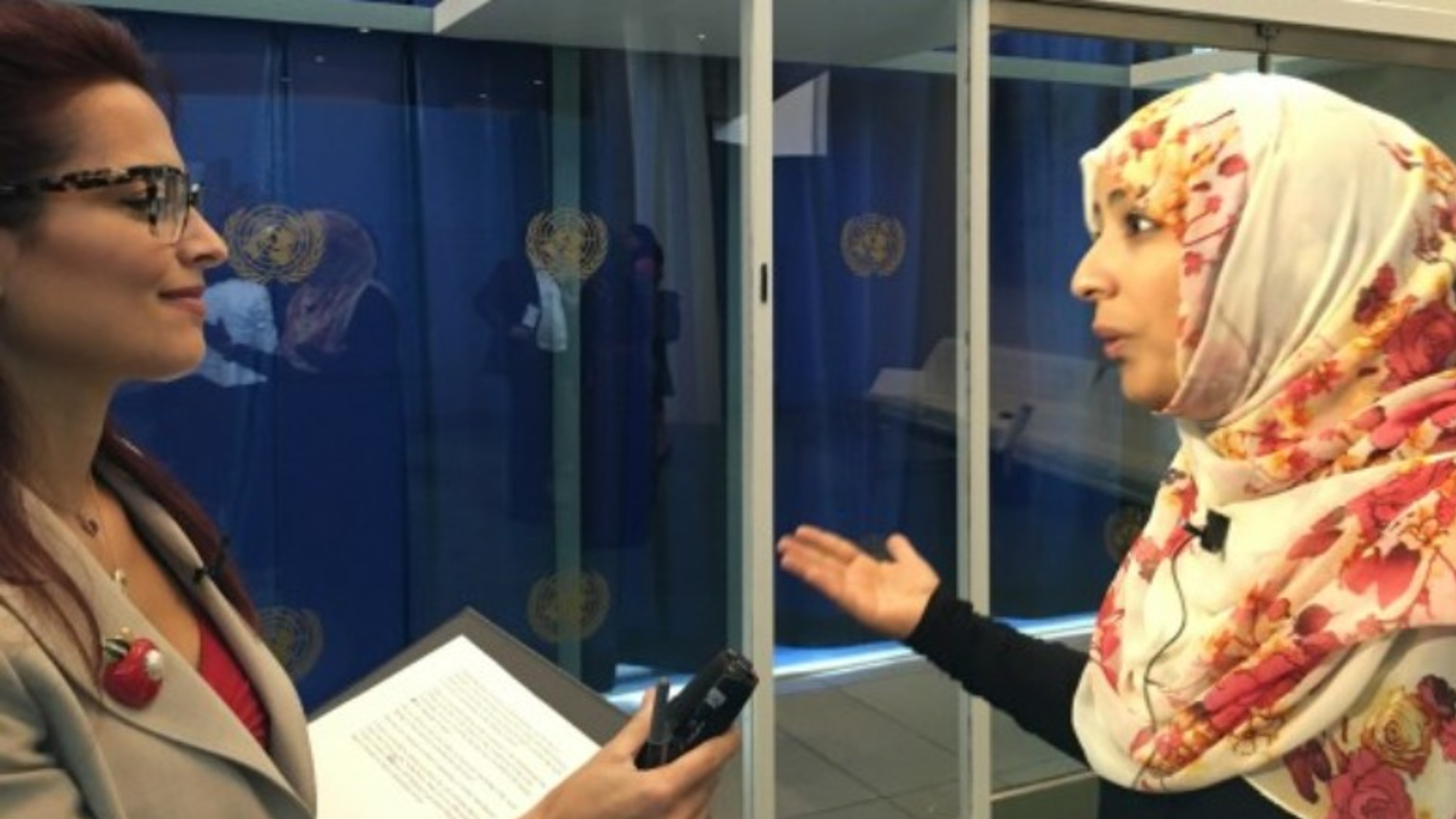 حوار الناشطة الحائزة على جائزة نوبل للسلام توكل كرمان مع إذاعة الامم المتحدة